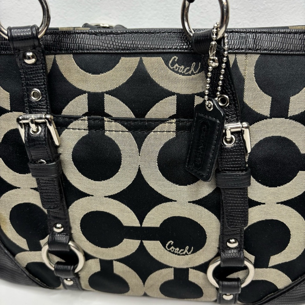 Coach Signature Tote Bag - Picture 7 of 13